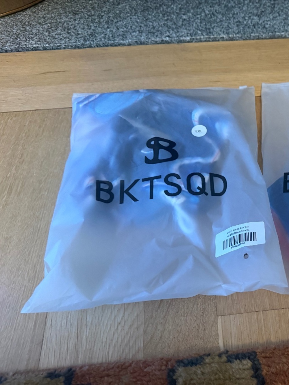 2 Set of the Bucket Squad X New York Giants Collab shorts